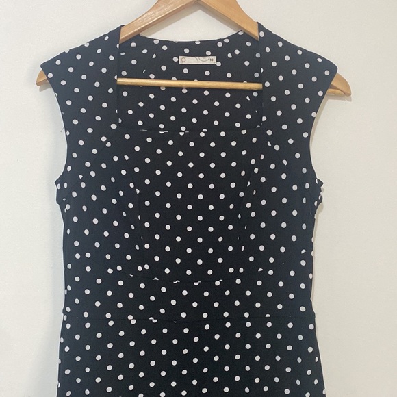 Polka Dot Dress - Size 10 - Picture 3 of 4
